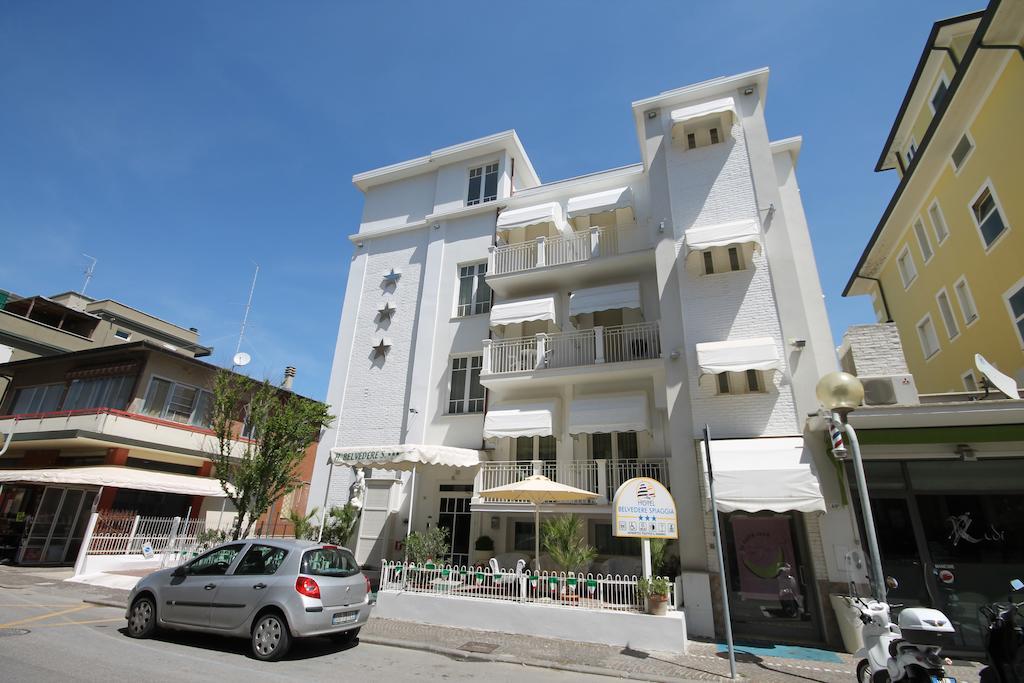 Hotel Belvedere Spiaggia Rimini Exterior foto